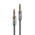 Фото #4 товара Lindy 10M 3.5MM AUDIO CABLE - CROMO LINE - 3.5mm - Male - 3.5mm - Male - 10 m - Anthracite