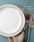 Brushed 16 Pc. Dinnerware Set, Set of 4