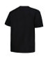 Men's Black Iowa Hawkeyes Big and Tall Pop T-shirt