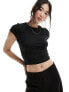 Hollister seamless baby t-shirt in black