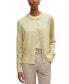 ფოტო #1 პროდუქტის Women's Merino Wool Crew-Neck Cardigan