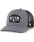 ფოტო #2 პროდუქტის Men's Charcoal Chicago White Sox Slate Trucker Snapback Hat