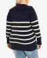 Plus Size Mara Wide Collar Sweater