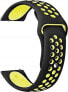 Beline Beline pasek Watch 20mm Sport Silicone czarno-żółty black/yellow box