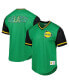 Фото #1 товара Men's Green La Galaxy Mesh V-Neck T-shirt