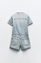 DENIM TRF PLAYSUIT