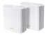 Фото #1 товара ASUS ZenWiFi AX 6.6Gbps Whole-Home Tri-band Mesh WiFi 6 System 2 pack 5,500 sqft