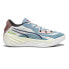 Фото #1 товара Puma AllPro Nitro Basketball Mens Blue Sneakers Athletic Shoes 37907903