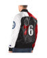 Фото #3 товара Men's Royal, Red, White Philadelphia 76ers Tricolor Remix Full-Snap Jacket
