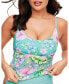 ფოტო #2 პროდუქტის Women's Marseille Swimwear Tankini Top