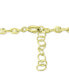 ფოტო #4 პროდუქტის Mariner Link Ankle Bracelet in Sterling Silver and 18k Gold Over Silver, Created for Macy's