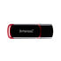 Фото #2 товара Intenso 16GB USB2.0, 16 GB, USB Type-A, 2.0, 28 MB/s, Cap, Black, Red