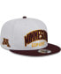 ფოტო #1 პროდუქტის Men's White, Maroon Minnesota Golden Gophers Two-Tone Layer 9FIFTY Snapback Hat