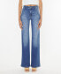 ფოტო #1 პროდუქტის Women's Ultra High Rise Distressed 90s Flare Jeans
