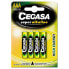 Фото #1 товара CEGASA 1x4 Super Alkaline AAA Batteries