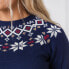 Фото #4 товара Women's Long Sleeve Fair Isle Raglan Sweater