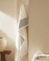 Фото #1 товара Cotton bath towel with striped border