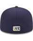 Фото #5 товара Men's Navy San Antonio Missions Authentic Collection Team Home 59FIFTY Fitted Hat