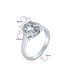 Simple 3CT Classic AAA CZ Brilliant Cut Cubic Zirconia Oval Solitaire Engagement Ring .925 Sterling Silver For Women Promise Ring