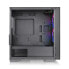 Фото #4 товара Thermaltake Divider 170 TG ARGB - Midi Tower - PC - Black - micro ATX - Mini-ITX - SPCC - Tempered glass - Multi