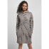 URBAN CLASSICS Oversized Hooded Tie-Dye dress