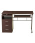 Computer Desk With Ample Storage, Chocolate Коричневый, 1 Count - фото #4