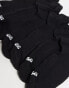 Фото #4 товара ASOS 4505 Icon 3 pack anti bacterial trainer sport socks in black