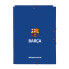 Фото #1 товара Папка F.C. Barcelona Синий Тёмно Бордовый A4