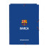 Folder F.C. Barcelona Blue Maroon A4