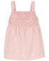 Фото #2 товара Toddler Crochet Sleeveless Top 3T