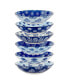 Фото #2 товара Carnival Blue Set of 6 Soup or Pasta Bowl 6 Asst