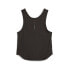 Фото #1 товара Puma Studio Unwind Crew Neck Athletic Tank Top Womens Black Casual Athletic 524