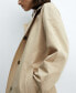 ფოტო #4 პროდუქტის Women's Belted Cotton Trench Coat