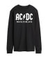 Фото #1 товара Men's ACDC Back in Black Long Sleeve T-shirt