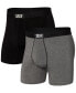 ფოტო #1 პროდუქტის Men's Ultra Super Soft Relaxed Fit Boxer Briefs – 2PK