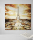 Фото #3 товара "Eiffel Tower Ab" Frameless Free Floating Tempered Glass Panel Graphic Wall Art Set of 2, 72" x 36" x 0.2" Each