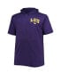 Фото #3 товара Men's Purple LSU Tigers Big and Tall Team Hoodie T-shirt