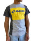 Фото #1 товара Men's Heathered Gray Los Angeles Rams Split T-shirt