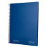 Фото #1 товара Блокнот в квадраты NAVIGATOR Spiral A4 80л. 80гр. с микролинией, обложка с синей полосой
