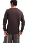 Фото #8 товара Dickies aitkin long sleeve t-shirt in brown