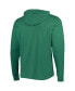 Фото #2 товара Men's Green Distressed Green Bay Packers Field Franklin Hooded Long Sleeve T-shirt