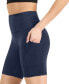 Women's Compression 7" Bike Shorts, Created for Macy's