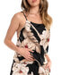 ფოტო #5 პროდუქტის Women's 2-Pc. Printed Satin Pajamas Set