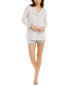 Фото #1 товара Cosabella 2Pc Bella Comfort Top & Boxer Pajama St Women's Grey Xl