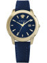 Фото #1 товара Наручные часы Michael Kors Lexington Three-Hand Black Leather Watch 38mm