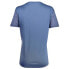 Diadora Core Running Crew Neck Short Sleeve Athletic T-Shirt Womens Blue Casual