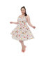 ფოტო #1 პროდუქტის Plus Size 1950s Bobbie Swing Dress