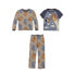 Ludo Studios Bluey 3 Piece Long and Short Sleeve Cotton Pajama Set 6 - фото #1