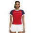 Фото #1 товара Футболка спортивная Nike для женщин Теннис Синий Красный