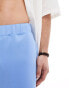 Фото #5 товара ASOS DESIGN slim scuba shorts in mid blue